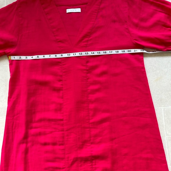 80.LAKE Women’s V-Neck Long Cotton Dress. Size :L - Picture 13 of 16